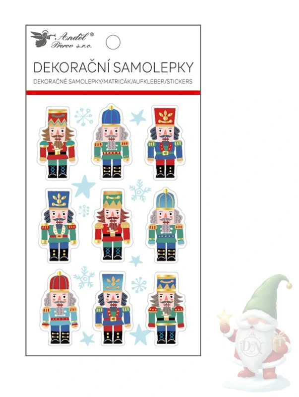 Samolepky louskáček