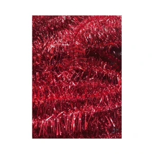 Vánoční řetěz červený 5x200cm