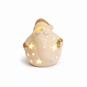 LED Keramický Santa